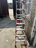 奥质梯子家用折叠人字梯加厚铝合金登高爬梯工程双侧多功能步梯合梯 实拍图