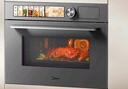 美的（Midea）【0.2s极速升温】嵌入式微蒸烤炸炖5合一体机 温湿智控空气炸 纯平全嵌60L烤箱美的知味感R6S 实拍图