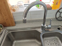 BSITN 厨房水龙头万向旋转不锈钢冷热水龙头两档水洗菜盆水槽龙头B6019 实拍图