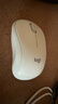 罗技（Logitech）M221 轻音鼠标 无线鼠标 办公鼠标 对称鼠标 带无线微型接收器 米白色 实拍图