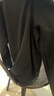 优衣库男装女装柔软圆领T恤/休闲长袖上衣479783 09 黑色 XL 实拍图