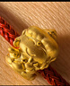 周生生情人节黄金转运珠 本命佛大势至菩萨(生肖马佩戴)串珠93631C定价  实拍图