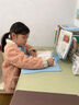 舒星坐姿矫正器小学生可托下巴写字姿势儿童正姿纠正防低头视力保护器写作业书写矫正弯腰驼背 护瞳蓝 实拍图