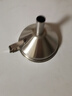 拜杰316可拆缷带滤网不锈钢食品级漏斗大中小尺寸锥形漏斗酒漏油漏斗 实拍图