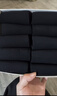 浪莎女士袜子女10双装黑色中筒袜棉袜秋冬季舒适透气吸汗休闲袜子 实拍图