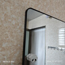 全品屋镜子贴墙镜浴室镜免打孔卫生间镜子挂墙家用高清玻璃镜子80*100 实拍图