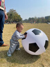 COODORA充气大足球户外草地露营玩具幼儿园巨型皮球儿童男孩生日礼物 实拍图