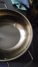 【韩剧同款】加厚不锈钢干锅海鲜锅火锅金色平底浅锅双耳锅泡面锅 单人款19cm【金色】双柄汤锅 实拍图