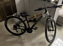 千里达M985ELITE山地自行车禧玛诺21速油压碟刹学生成人通勤上班单车 玄武黑- 21速 27.5*15寸 推荐:150-170cm左右 实拍图