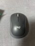 罗技（Logitech）M185鼠标 无线鼠标 办公鼠标 对称鼠标 黑色灰边 带无线2.4G接收器 实拍图