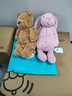 Jellycat害羞乳白色邦尼兔动物毛绒玩偶安抚玩偶娃娃生日情人节礼物 害羞粉色郁金香邦尼兔 Medium 实拍图