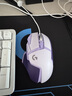 罗技（Logitech）G502 HERO有线键鼠 游戏鼠标 配重竞技FPS K845游戏机械键盘 电竞键鼠套装 背光灯效发光全尺寸 【K845升级版】K848白色+G502HERO紫 实拍图