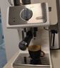 德龙（Delonghi）咖啡机 家用半自动咖啡机 美式意式浓缩小型15bar泵压式 手动可调节奶泡 ECP35.31.W 白色新年礼物 实拍图