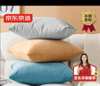 京东京造棉花糖抱枕 超柔棉棉绒沙发床头客厅办公室腰靠枕垫 蓝色45x45cm 实拍图