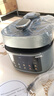 美的（Midea）浓香电压力锅健康0涂层钢胆高压锅5L双胆家用智能预约触控煲汤炖肉煮饭饭煲MY-C552N自动排气4-6人 实拍图