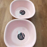 茶花（CHAHUA）儿童脸盆家用盆子塑料盆婴儿宝宝专用洗衣盆洗脸盆洗脚盆耐用 粉色 26cm 方盆 实拍图