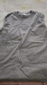 纯棉背心男士运动无袖T恤夏季薄款宽松外穿篮球跨栏坎肩宽肩健身 浅灰 B03 3XL 建议150-170斤 实拍图