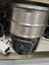 美的（Midea）电蒸锅 炖蒸煮一体多功能锅电煮锅分体式电锅 电火锅电热锅3层大容量加厚不锈钢蒸笼 上蒸下煮 10L 【30s出蒸汽】ZG26EASY401 晒单实拍图