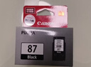 佳能（Canon）PG-87 黑色墨盒(适用E568黑·大印量套装/E568白/E568/E568R) 实拍图