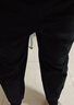 鸿星尔克运动裤男春夏季新款加绒休闲针织束口长裤九分裤男士裤子卫裤男裤 【加绒针织束脚款】正黑-1026 2XL 实拍图