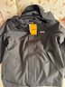 JEEP冲锋夹克衣男女同款三合一两件套保暖防风加绒外套 幻影黑 M 实拍图