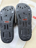京东京造【浴室拖】拖鞋男士软弹速干漏水拖鞋eva浴室凉拖熠光黑40-41 实拍图
