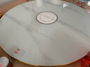 志高（CHIGO）【分区超薄】暖菜板 饭菜保温板热菜板2025新款加热桌垫带电磁炉带火锅暖菜板餐桌转盘DCL120-30白 实拍图
