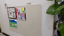 迪普尔照片墙毛毡墙贴留言板隔音吸音板幼儿园墙面装饰彩色背胶展示板 实拍图