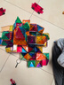 布鲁奇钻面彩窗磁力片儿童玩具男孩3-6岁磁力积木益智玩具1-3岁生日礼物 实拍图
