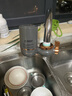 美的（Midea）净水器水龙头过滤器家用自来水滤水器直饮前置过滤器厨房卫生间通用除水垢除余氯双出水可清洗滤芯 一机三芯【两年免换滤芯】 实拍图