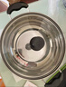 美厨（MAXCOOK）304不锈钢火锅26cm 汤锅电磁炉火锅复底带盖 送一对火锅勺MH-26 实拍图