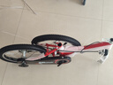 奥仕龙 儿童自行车3-4-5-6-7-8岁小孩单车宝宝脚踏单车男女孩小学生童车 【升级款红】旗舰版+加宽闪光轮 16寸 适合100-120cm 实拍图