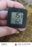 温度计湿度计室内干湿家用小米平替电子温湿度显示器迷你便携高精度壁挂式静音 迷你温湿度计/黑色 实拍图