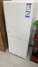 海尔（Haier）冰箱风冷无霜一级能效小型双开门小冰箱家用超薄节能黑金净味宿舍租房智能电冰箱以旧换新家电补贴 165升风冷一级+2天约1度电+35分贝超安静 实拍图