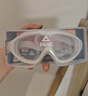 匹克成人游泳镜男女高清防雾防水大框一体专业潜水游泳眼镜装备透明白 实拍图