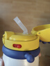 babycare儿童水杯6个月以上宝宝霸王龙不锈钢保温杯上学450ml-新旧款混发 实拍图