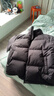京东京造羽绒服男女情侣同款真鸭绒冬季保暖外套面包服加厚短款 黑色 L 实拍图