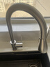 京东京造 厨房水龙头 抽拉式洗菜盆龙头 304不锈钢360°旋转冷热水3功能 实拍图