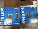 飞利浦（PHILIPS）数字无绳电话机 无线座机 子母机 办公家用 信号覆盖广 屏幕白色背光 DCTG167一拖一黑色 实拍图