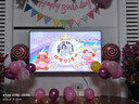多美忆生日场景布置女孩生日气球儿童道具氛围装饰快乐桌飘装扮粉色套餐 实拍图