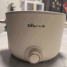 小熊（Bear）电煮锅 泡面火锅宿舍小电锅 电蒸锅 多功能家用电热锅 2.5L蒸煮一体 配不锈钢蒸笼2-3人用 E25H1 实拍图