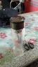 【京东物流配送】高硼硅双层玻璃杯大容量泡茶杯水杯子茶水分离杯 【双层加厚】茶杯350ml1只 实拍图