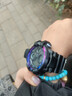 雅伽男士潮流风爆款手表学生党大表盘多功能户外运动防水LED电子腕表 实拍图