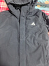 阿迪达斯（adidas）男 运动型格系列 3S HOODED INS J 短棉服 JY8303 黑色  L  实拍图