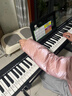 特伦斯电子琴88键折叠琴成人儿童初学电钢键盘教学乐器V10便携钢琴 典雅黑+原装琴包+Z型琴架 实拍图