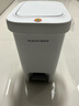 佳帮手卧室脚踏垃圾桶7.3L家用脚踩+手按双开盖厨房卫生间厕所客厅带盖 实拍图