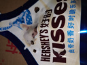 好时（Hershey’s）kisses水滴曲奇奶香白巧克力味糖果27g*1袋【临期清仓】情人节 实拍图