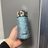 虎牌（TIGER）香港直邮纯钛保温杯迷你小巧便携口袋杯茶水分离钛杯高颜值水杯子 冰川蓝【纯钛】230ml 实拍图