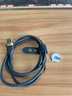 贝尔金（BELKIN） USB-IF认证Type-C轻柔编织快充线适用于苹果iPhone 15 Pro Max车载CarPlay充电数据线 USB-A转Type-c 1米蓝色 实拍图