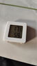 温湿度计婴儿房室内家用车内电子温湿度计迷你便携高精度传感器可壁挂 智能温湿度计-白色小巧*1 实拍图